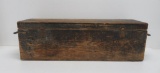 Wooden tool box, distress paint finish, 29