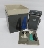 Yashica Model 44 Camera with partial box and booklet