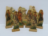 Paper and paper lithograph soldiers