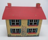 Vintage Cardboard doll house, 17