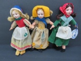 Three Norah Wellings Dolls, 8