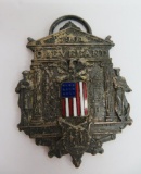 35th National Encampment Medal, Union Reunion, Cleveland Ohio, 1901, 2 1/2
