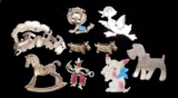 Vintage Character and Animal Pins