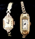 Vintage Pair of Ladies Wrist Watches