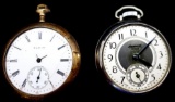 Antique Mens Elgin Pocket Watch and Ingersoll Pocket Watch