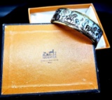 Vintage Hermes Bangle Bracelet in Original Box