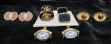Variety of Men's Cufflinks, Including Wedgwood Horse