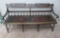 Nice Stenciled Settle Bench, 71