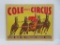 Cole Bros Circus Poster, 1935, Chariot, 28