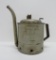 1 1/4 Gallon Brookins oil can, 13 1/2