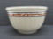 Red Wing Sponge band mixing bowl, 7