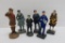 Six composition civilian figures, 3