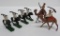 Six Metal Toy Soldiers J. Hill and Co.