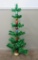 Awesome Retro Christmas tree, foil and bulbs, 51