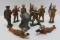 10 vintage Barclay Toy soldiers, c 1930/40's