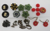 Vintage curtain tie backs and drawer pulls