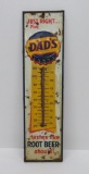 Dad's Root Beer Thermometer, metal, 27