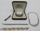 Vintage Jewelry lot, necklace and bracelots