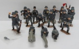 17 Bill Holt metal soldiers, WWII, 3