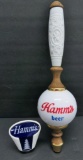 2 Vintage Hamm's Beer Tappers
