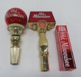 3 Vintage Old Milwaukee Tappers