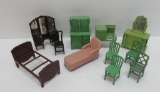 Tootsie Toy dollhouse furniture