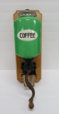 Coffee grinder, RZ, Deco style, green, 15