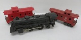 Two Lionel Caboose and Engine