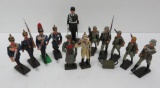 12 Metal toy soldiers, Lineol and RK,, 3