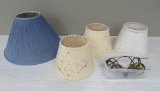 Lamp shades and lamp parts