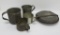 Civil War era tin cups and 1890 Model 1890 US mess kit