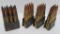 WWII era 30-06 ammunition, 4 clips