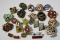 27 military pins, red cross and some foreign