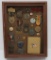 Shadow box with medals and prayer book from Gilbert Kehr Co E Wisconsin