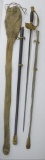 Frank Hayes, Shattuck Military Academy, 1860 Staff and Field Officer Sword, Ames