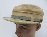 M1895 Stable Hat, white duck material, eagle buttons