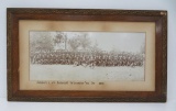 Company I 4th Regiment Wisconsin Volunteer Infantry Wisconsin, 1898 framed, 28 1/2
