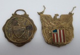 Brass military fobs