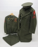 US Marine Corp RJ Torstenson uniform, WWII, 2nd Marine Corp