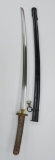 WWII Japanese Samurai Sword brought back by RJ Torsrtenson USMC 2nd Div