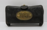 New Jersey McKeever black leather arsenal box, Watervliet, 45-70