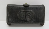 Rock Island Arsenal McKeever box, black leather, US, 7