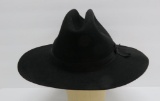 Black Regulator US Army Hat with snowflake vent, 7 1/8