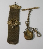 Spanish American War Era watch fobs, one is US canteen