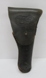 M1916 black leather holster for a 1911 Pistol, Enger-Kress, 10 1/2