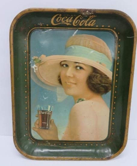 Drink Coca-Cola, Summer Girl, 10 1/2" x 13", c. 1921