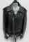 Vintage Schott Bros Perfecto leather one star jacket, c 1970's, size 46