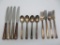 New York Central dining car flatware, service for 4, 12 pieces