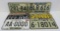 1961 Minnesota license plate and 1970's plates: KY, ND, AK, SD, TN, GA and Manitoba