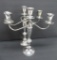 Pair of Towle Sterling weighted candle sticks, 13 1/2